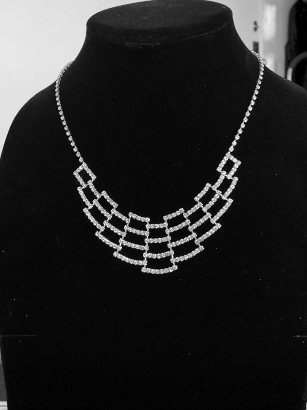 Vintage Rhinestone Necklace